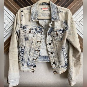Dollhouse size small jean jacket light wash style